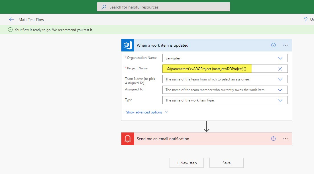 How To Use Environment Variables With The Azure Devops Power Automate