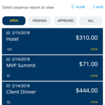 Microsoft PowerApps - Expense Report