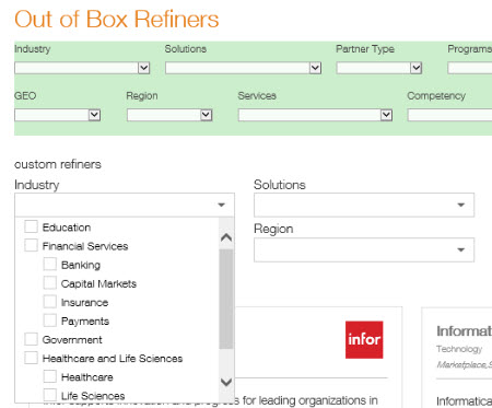 How To Implement Multi Level Multi Select Refiners In Sharepoint Canviz